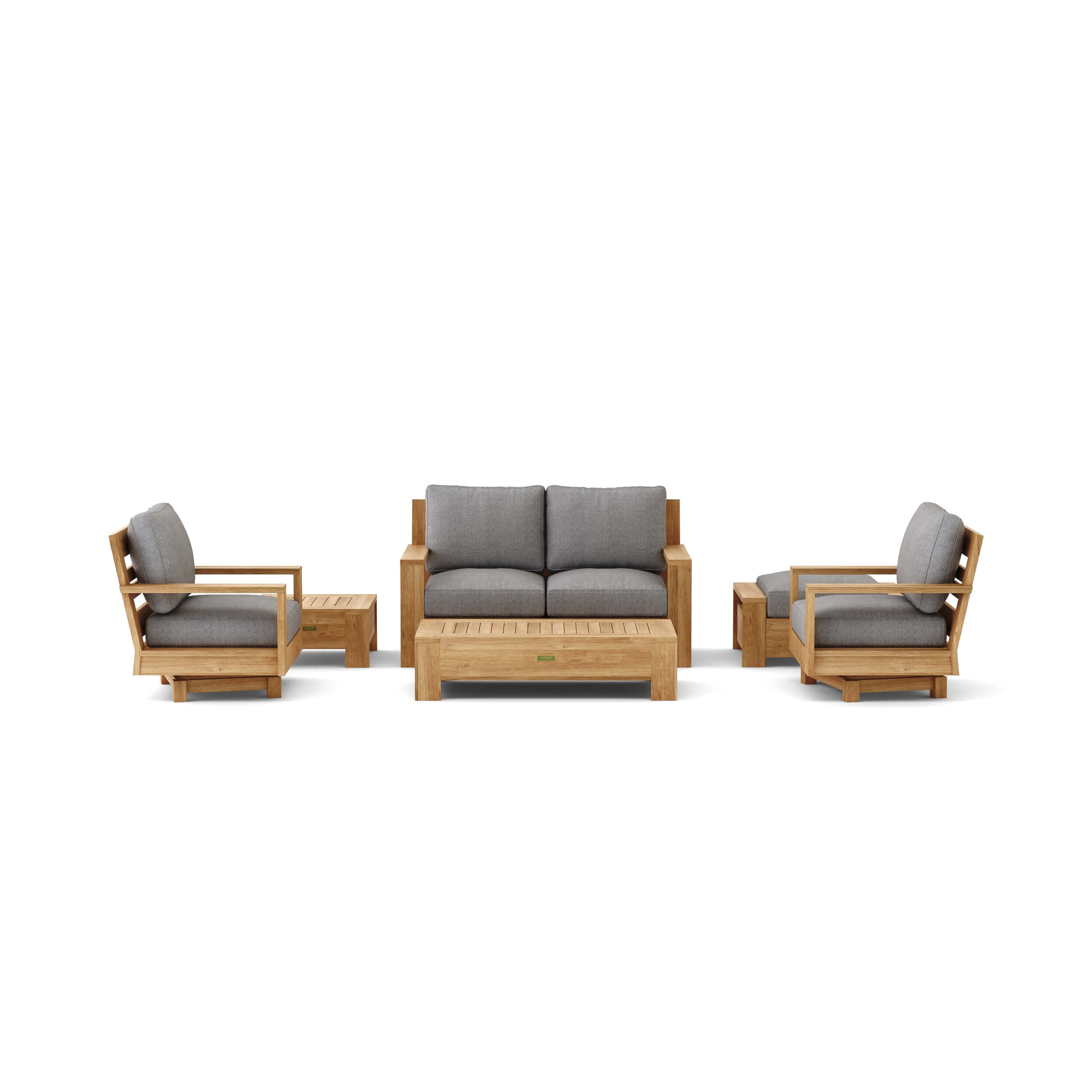 Anderson Teak 6-pc Madera Deep Seating - SET-525