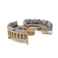Anderson Teak Circular Modular Deep Seating Set - SET-811