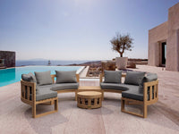 Anderson Teak Circular Modular Deep Seating Set - SET-811