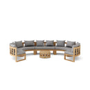 Anderson Teak Circular Modular Deep Seating Set - SET-812