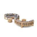 Anderson Teak Circular Modular Deep Seating Set - SET-813