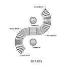 Anderson Teak Circular Modular Deep Seating Set - SET-813