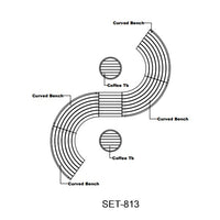Anderson Teak Circular Modular Deep Seating Set - SET-813