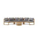 Anderson Teak Circular Modular Deep Seating Set - SET-814