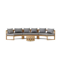 Anderson Teak Circular Modular Deep Seating Set - SET-814