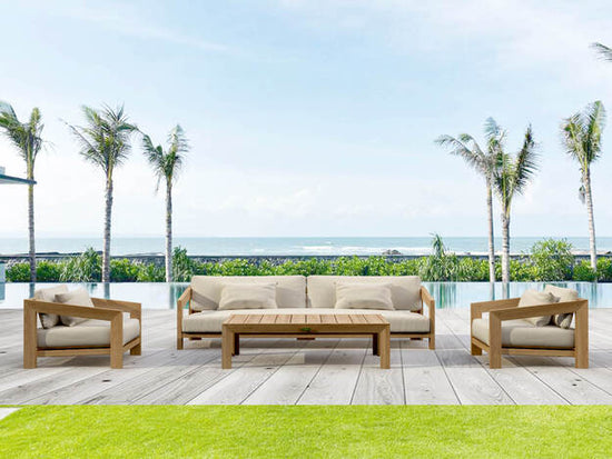 Anderson Teak 4-pc Smyrna Deep Seating Set