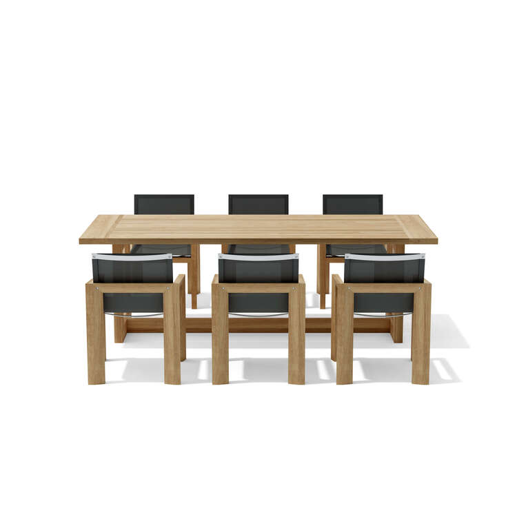 Anderson Teak 7-pc Smyrna Dining Table Set