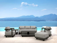 Anderson Teak AL 6-pc Granada Aluminum Deep Seating