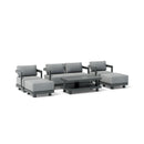 Anderson Teak SET-902-AL 6-pc Granada Aluminum Deep Seating