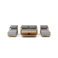 Anderson Teak 6-pc Granada Deep Seating - SET-902