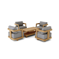 Anderson Teak 5-pc Granada Deep Seating - SET-904