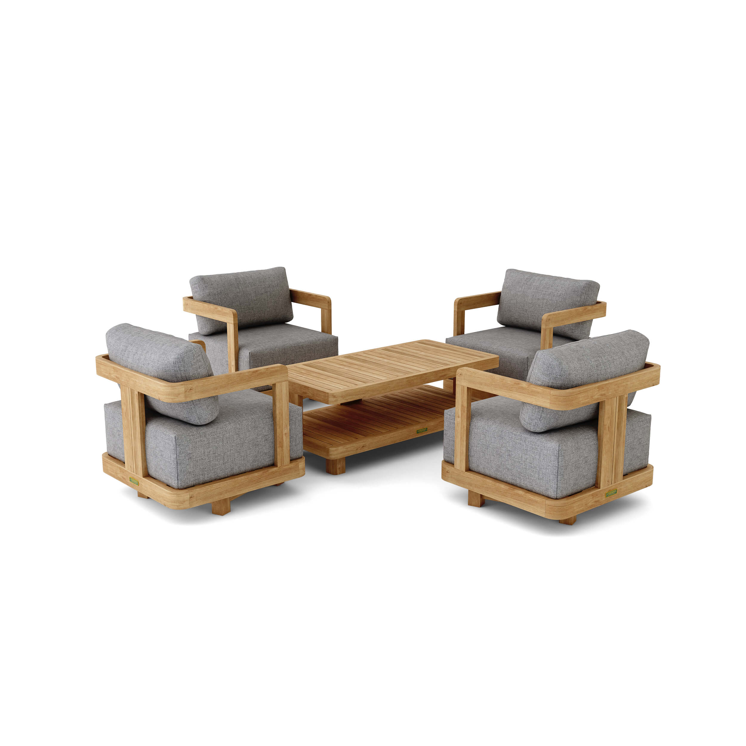 Anderson Teak 5-pc Granada Deep Seating - SET-904