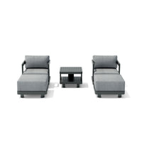 Anderson Teak SET-905-AL 5-pc Granada Aluminum Deep Seating