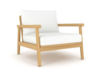 Royal Teak Seville Club Chair with Cushions
