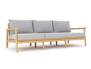 Royal Teak Seville Sofa / 3-Seater Sofa with Cushions
