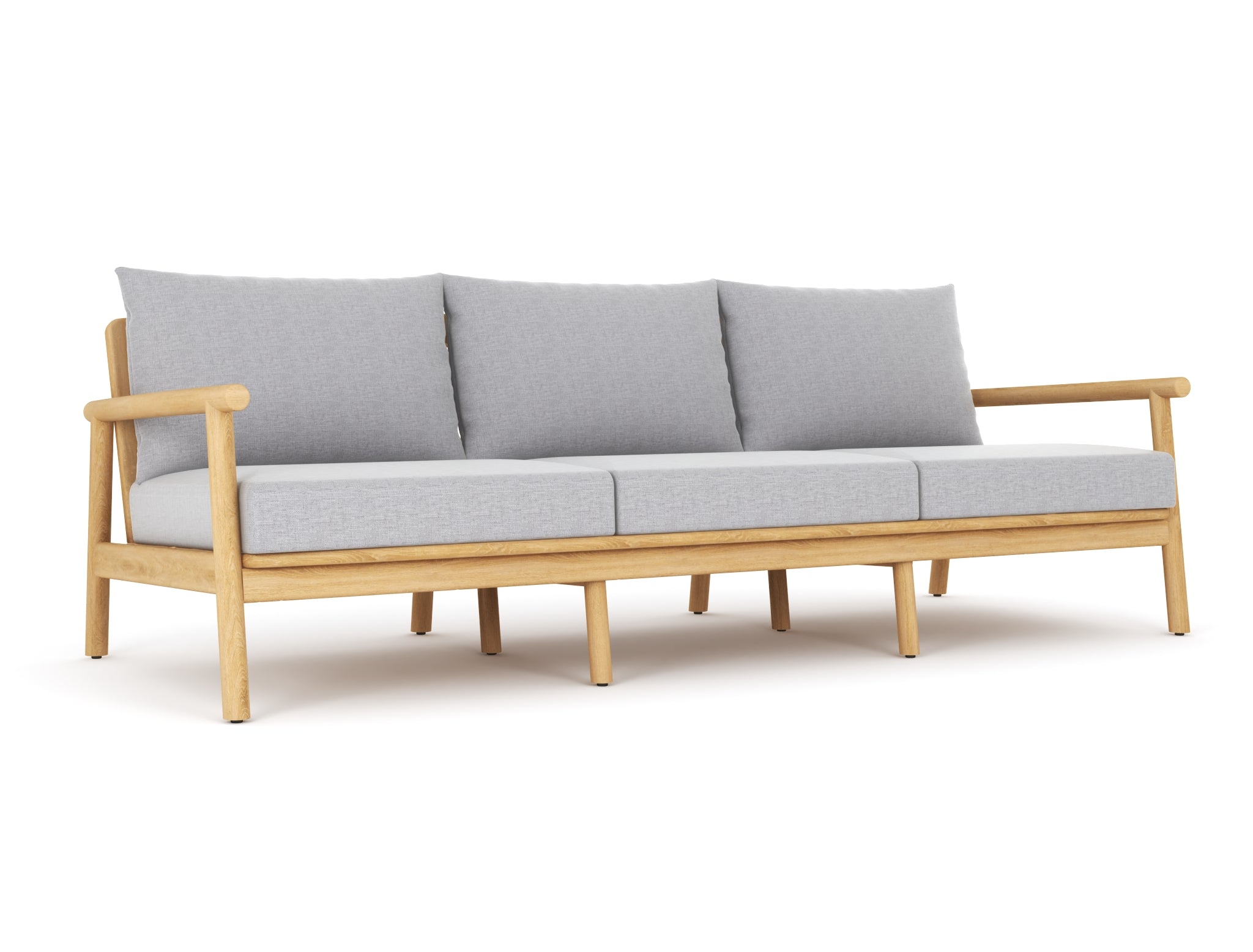 Royal Teak Seville Sofa / 3-Seater Sofa with Cushions