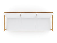 Royal Teak Seville Sofa / 3-Seater Sofa with Cushions