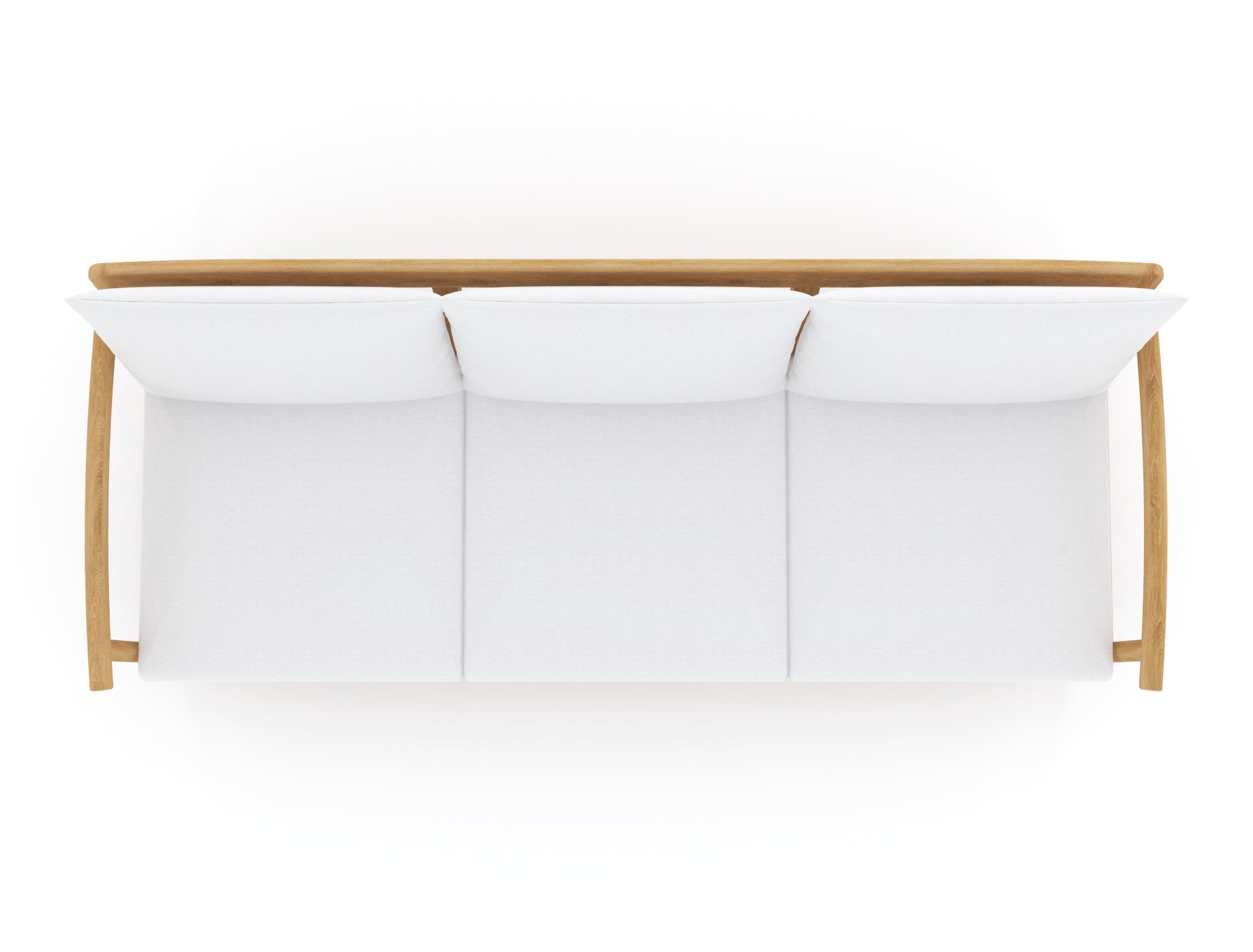 Royal Teak Seville Sofa / 3-Seater Sofa with Cushions