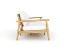 Royal Teak Seville Sofa / 3-Seater Sofa with Cushions