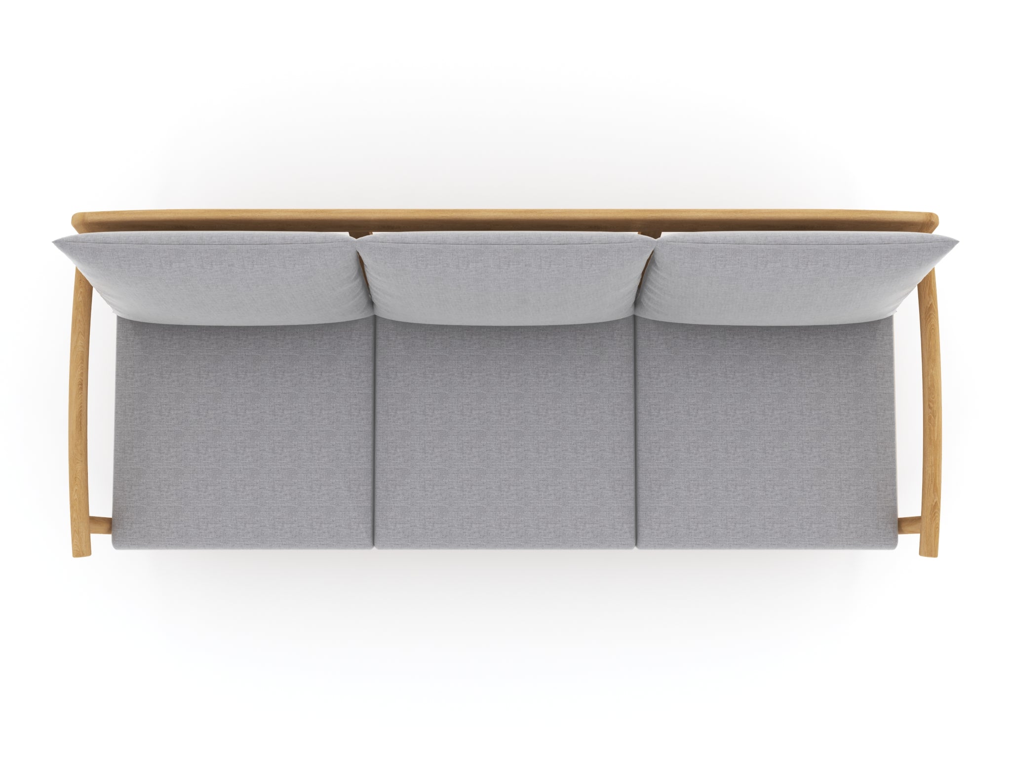 Royal Teak Seville Sofa / 3-Seater Sofa with Cushions