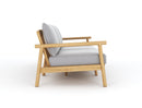 Royal Teak Seville Sofa / 3-Seater Sofa with Cushions