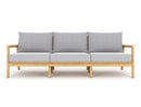 Royal Teak Seville Sofa / 3-Seater Sofa with Cushions