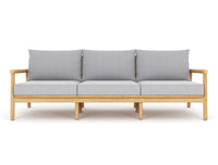 Royal Teak Seville Sofa / 3-Seater Sofa with Cushions