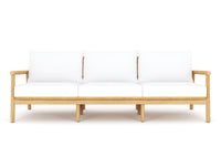 Royal Teak Seville Sofa / 3-Seater Sofa with Cushions