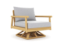 Royal Teak Seville Swivel Chair with Cushions