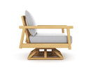 Royal Teak Seville Swivel Chair with Cushions
