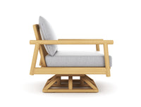 Royal Teak Seville Swivel Chair with Cushions