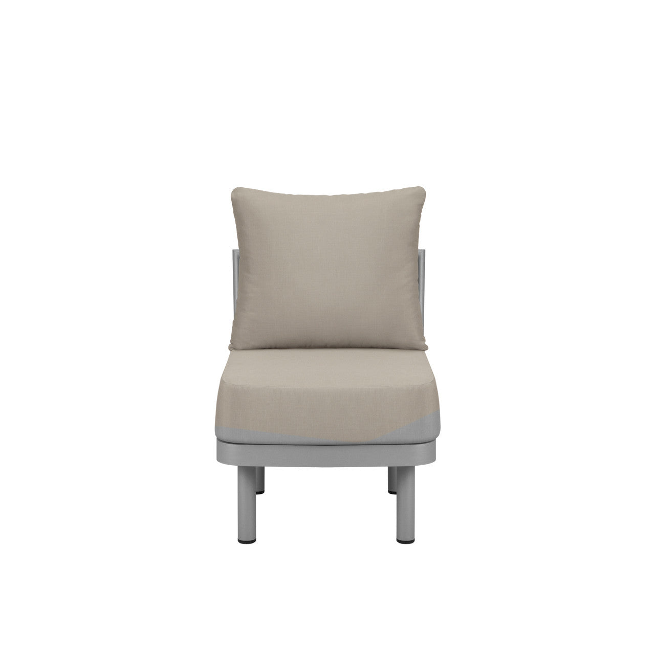 DecoScapes Luxe Armless Lounge Chair