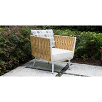 DecoScapes Aria 32" Aluminum Frame Club Chair
