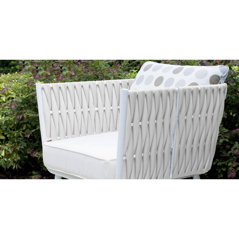 DecoScapes Aria 32" Aluminum Frame Club Chair