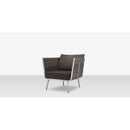 DecoScapes Aria 32" Aluminum Frame Club Chair