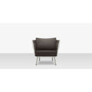 DecoScapes Aria 32" Aluminum Frame Club Chair