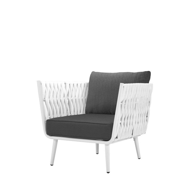 DecoScapes Aria 32" Aluminum Frame Club Chair