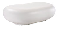 Sunset West Pebble Coffee Table - Gray / Bone