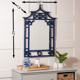 Cooper Classics Shing Navy Blue Wall Mirror