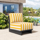 Zuo Modern Shoreline Accent Chair in Yellow