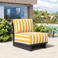 Zuo Modern Shoreline Accent Chair in Yellow