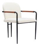 Zuo Modern Sibu Dining Chair in Cream