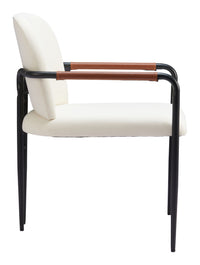Zuo Modern Sibu Dining Chair in Cream