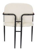 Zuo Modern Sibu Dining Chair in Cream