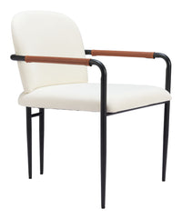 Zuo Modern Sibu Dining Chair in Cream