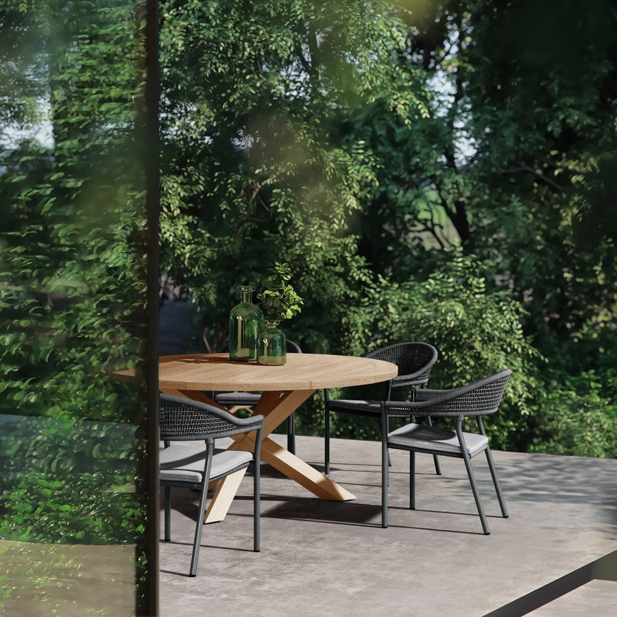 Azzurro Living Sicily 63 Round Dining Table