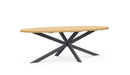 Azzurro Sicily 94" Ellipse Dining Table