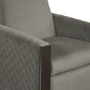 Sunpan Elvina Recliner - Antonio Charcoal