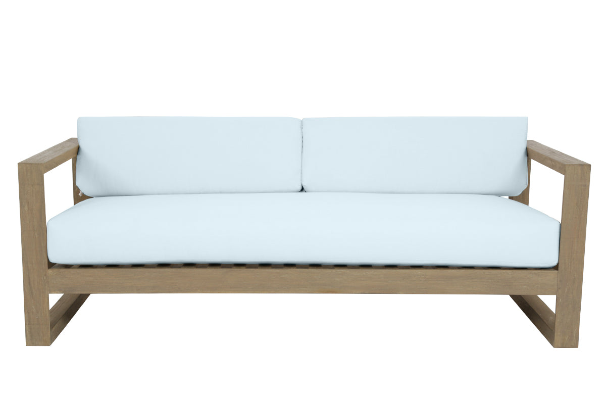 Sunset West Coastal Teak Sofa, No Welt