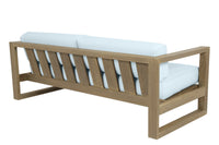 Sunset West Coastal Teak Sofa, No Welt